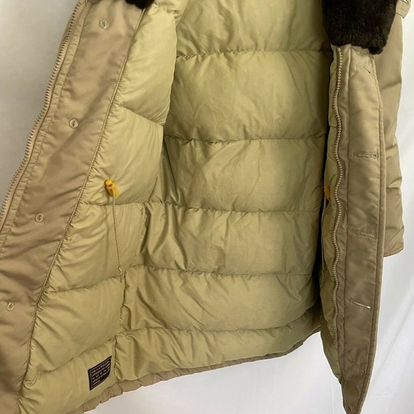 Vintage Eddie Bauer L/XL Goose Down Sherpa Coat - Picture 6 of 8